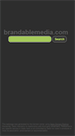 Mobile Screenshot of brandablemedia.com
